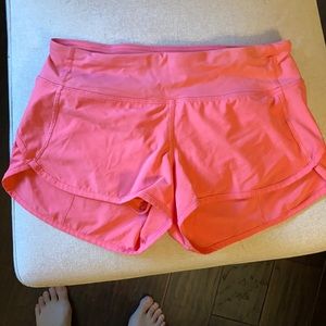 Lululemon speed shorts size 4